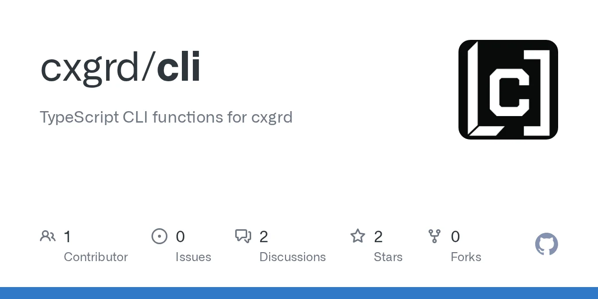 cxgrd CLI preview
