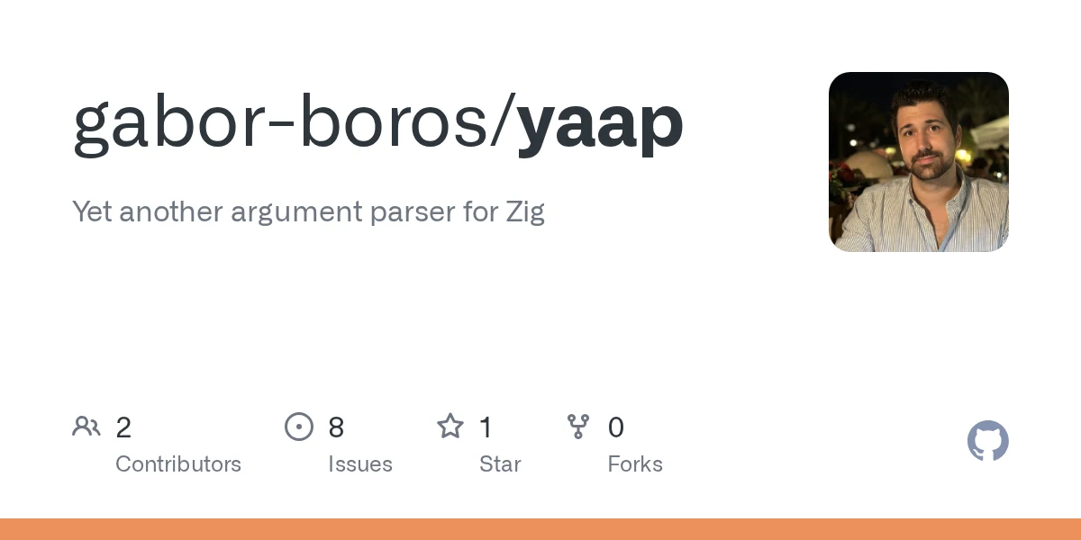 YAAP (Yet Another Argument Parser) preview
