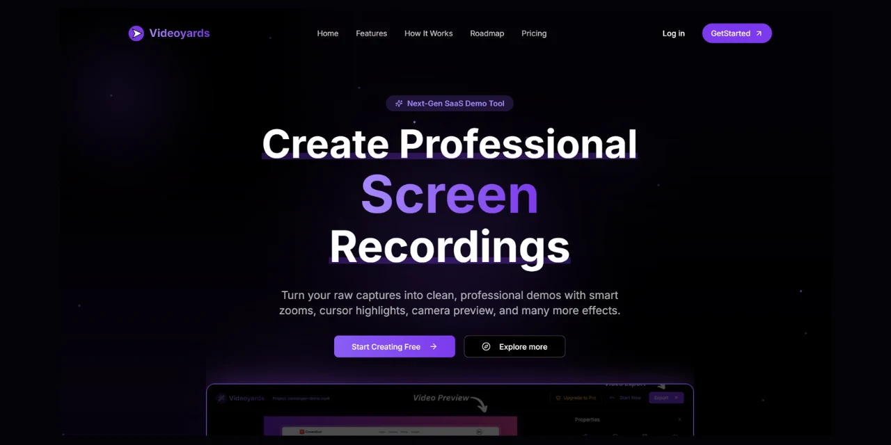 Videoyards preview