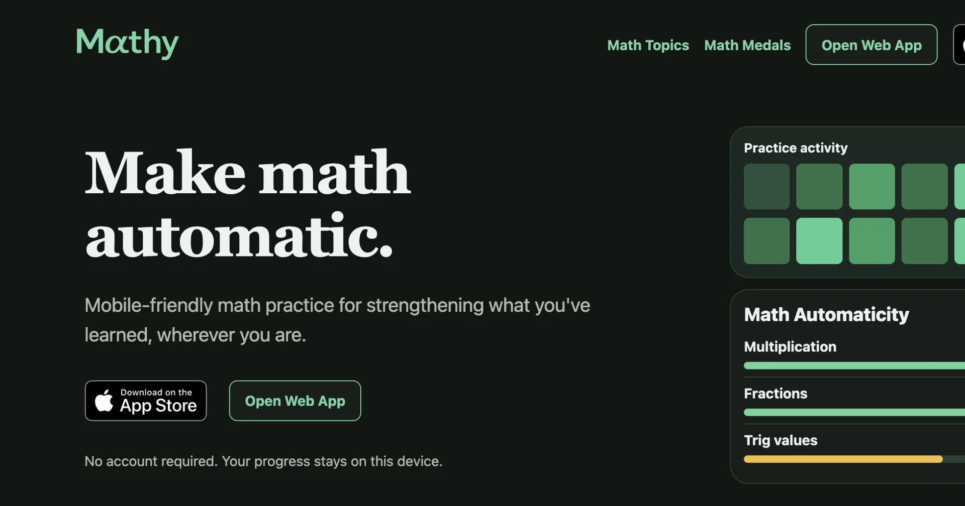Mathy preview