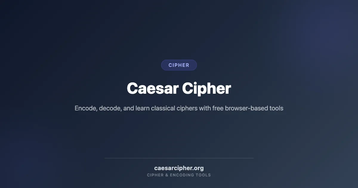 CaesarCipher.org preview