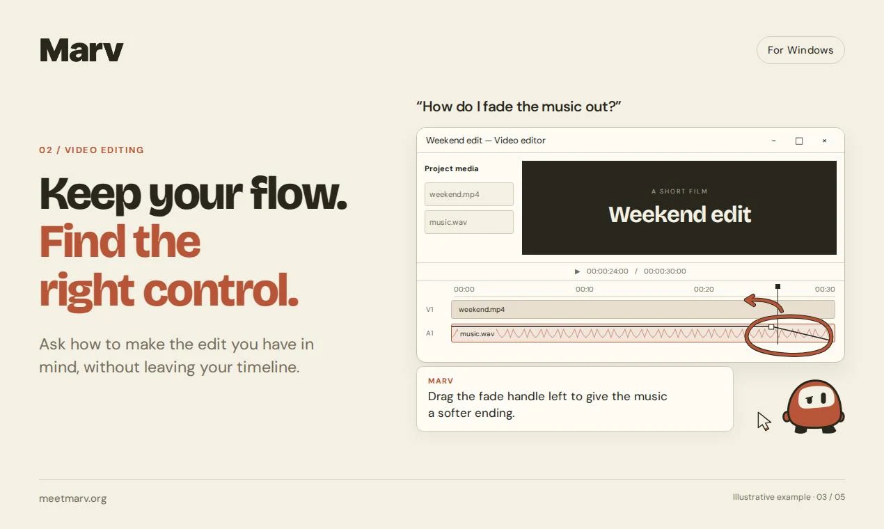 Marv screenshot 3