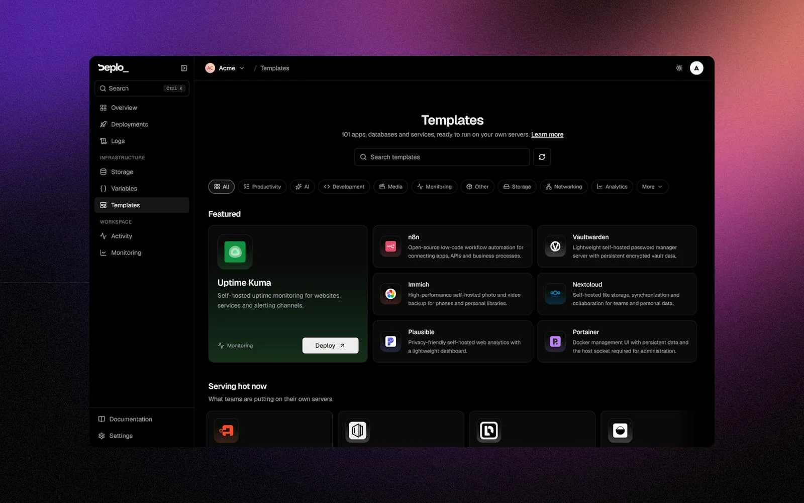 Deplo screenshot 3