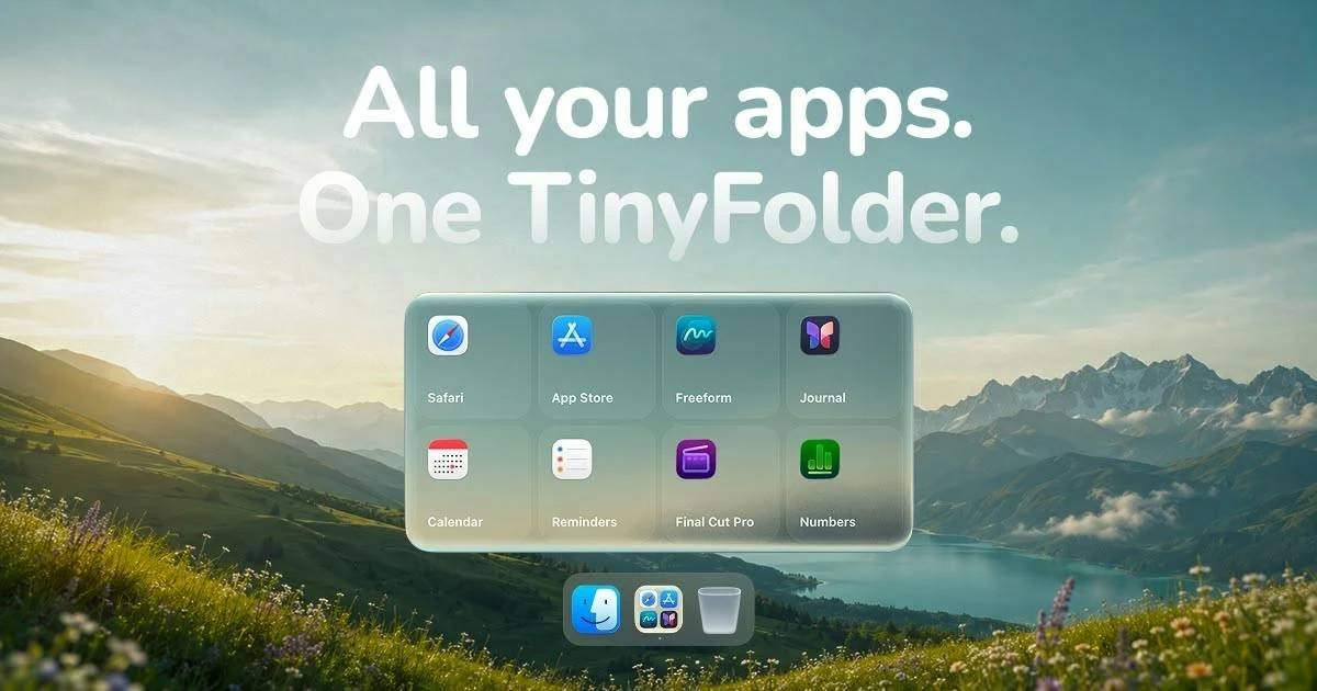 TinyFolder screenshot 1