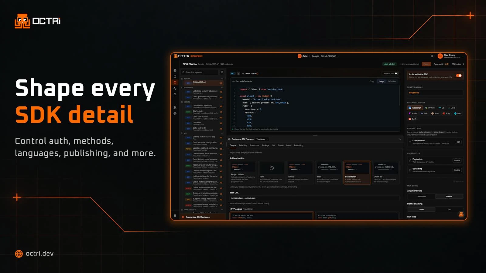 Octri.dev screenshot 6