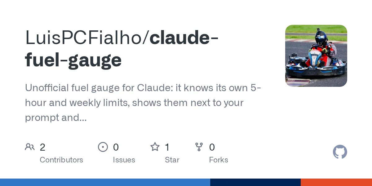 Fuel Gauge for Claude preview