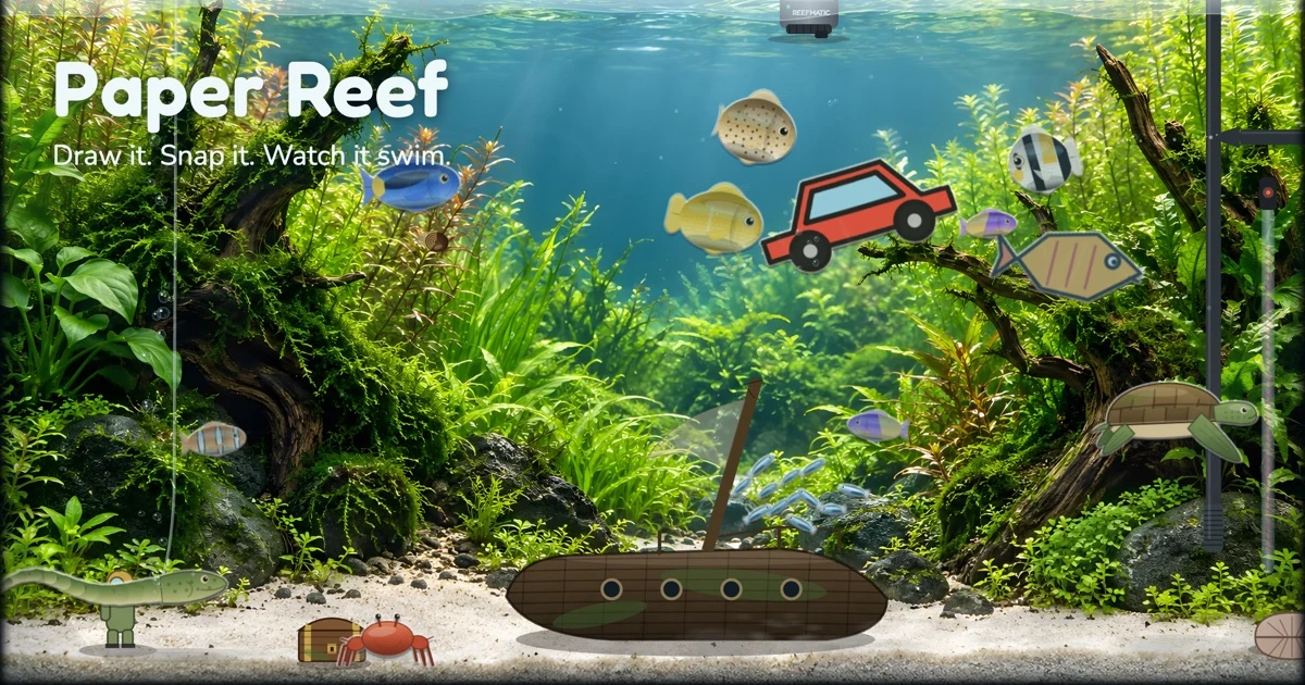 Paper Reef preview