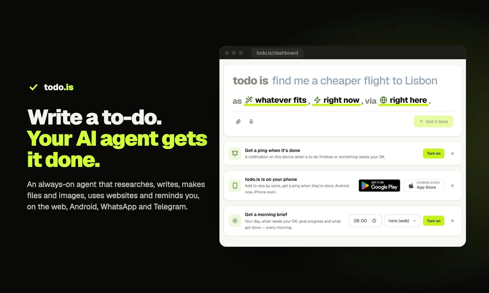 ToDo.is screenshot 1