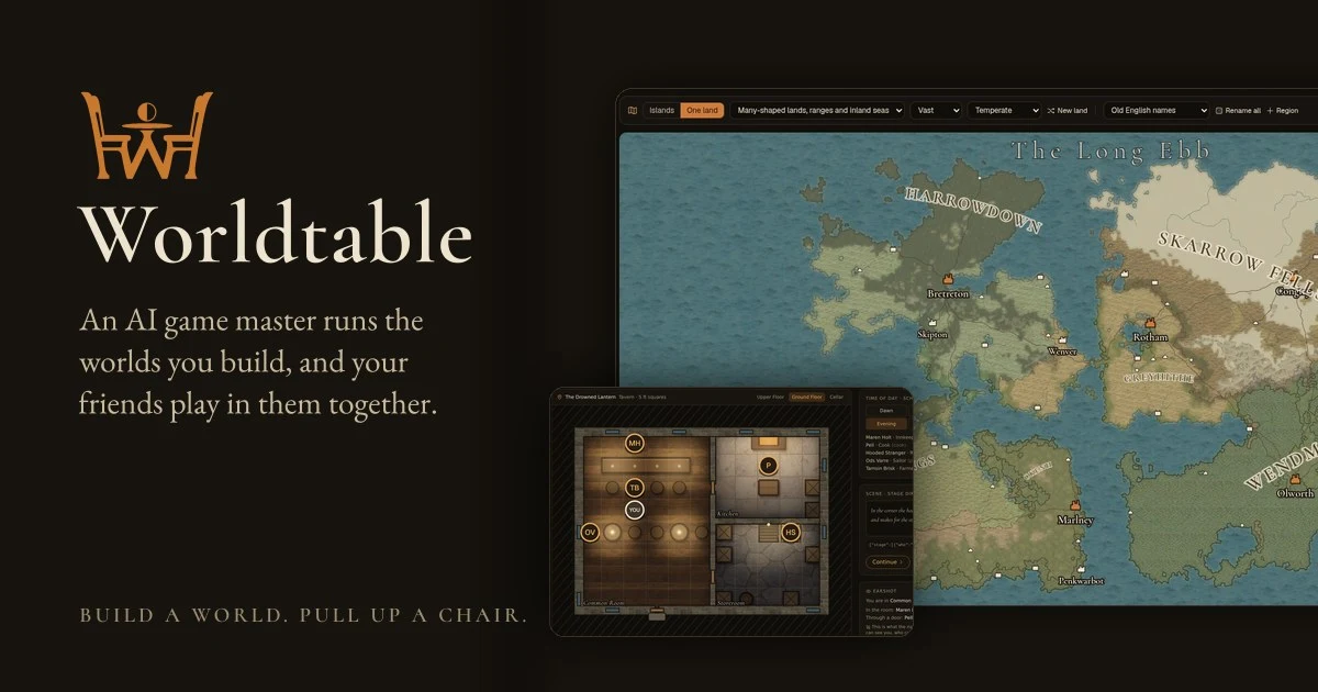 Worldtable preview