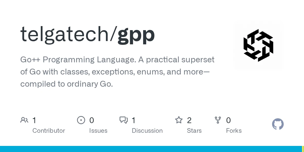 Go++ Programming Language preview