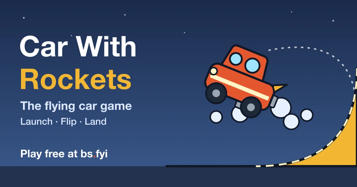 Car With Rockets preview