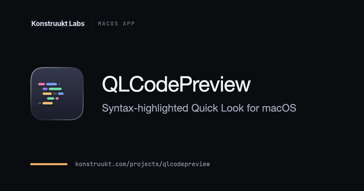 QLCodePreview preview