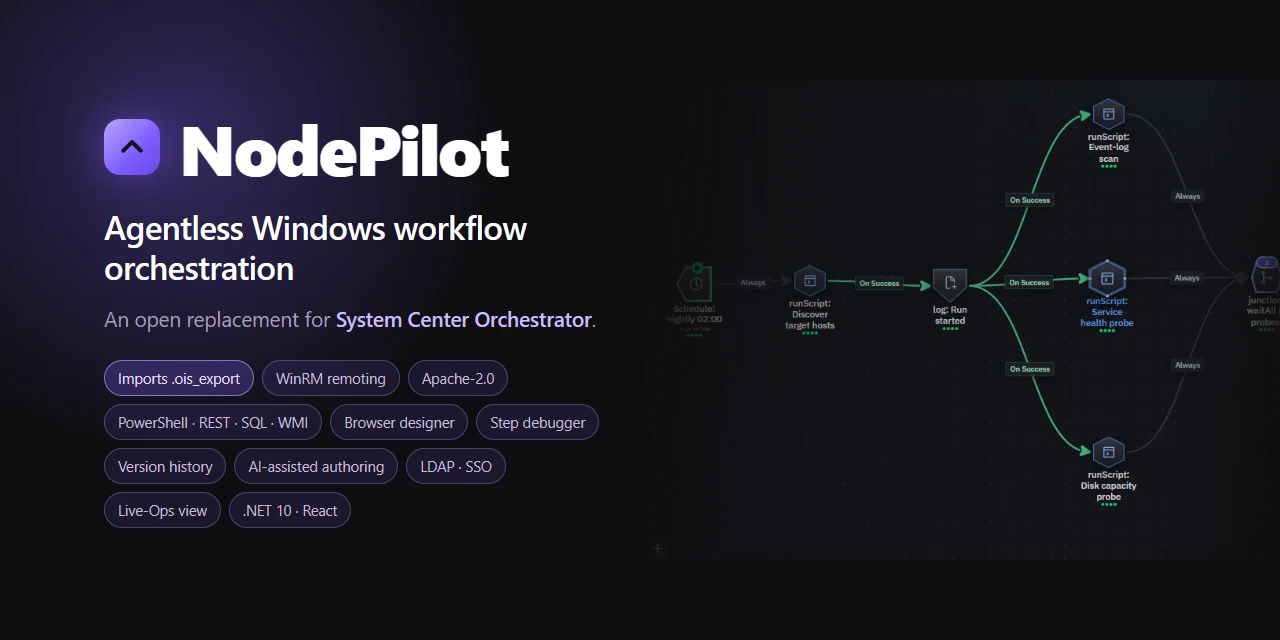 NodePilot preview