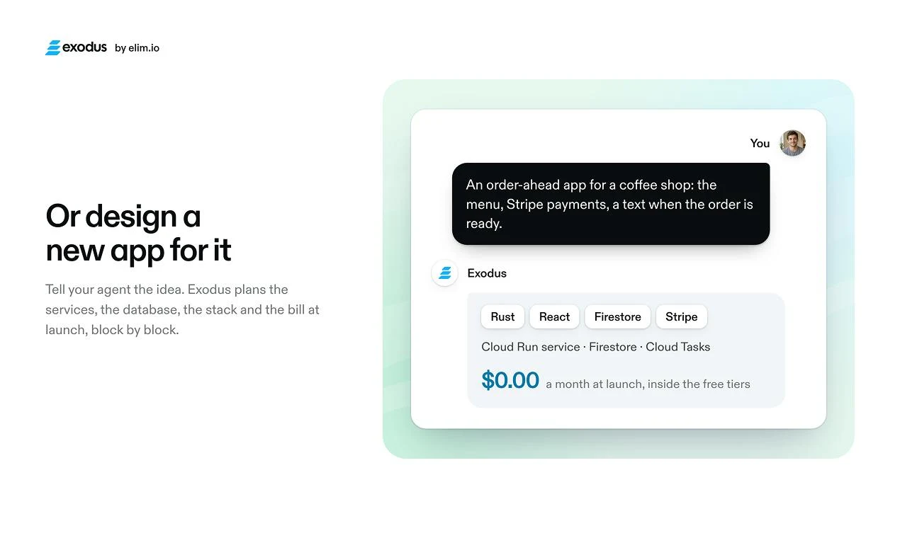 Exodus for Google Cloud Run screenshot 3