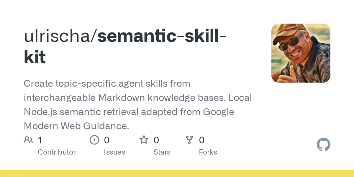 Semantic Skill Kit preview