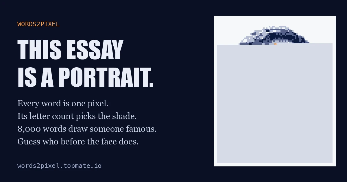 words2pixel preview