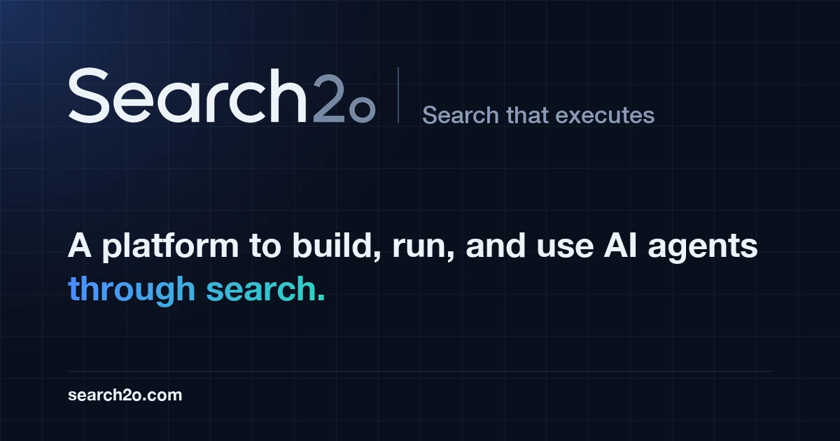 Search2o preview