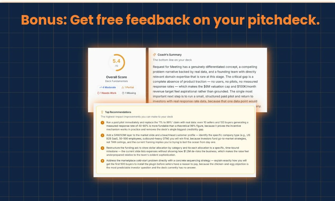 Pitchfire for Startups screenshot 4