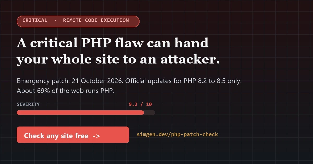 PHP2Shell Checker preview