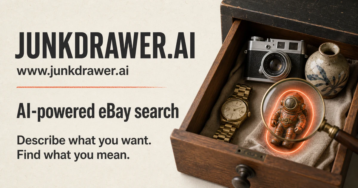 junkDrawer.ai preview