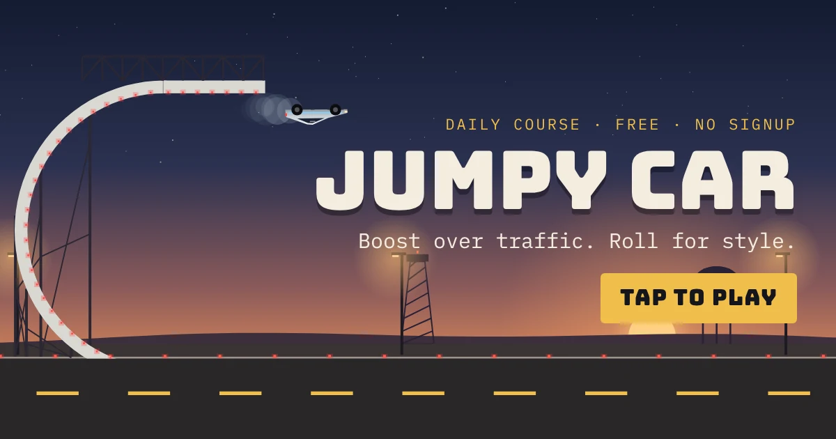 Jumpy Car preview