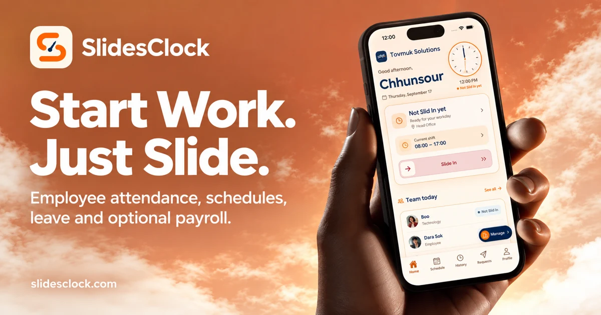 SlidesClock preview