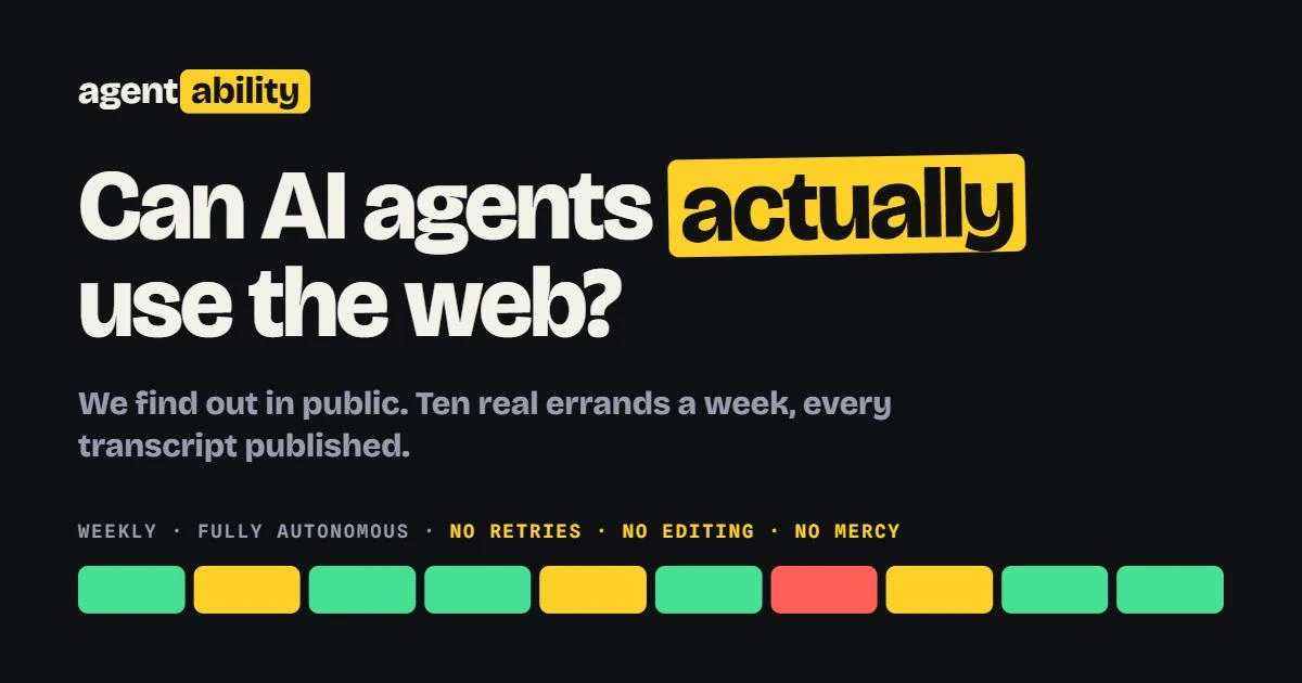 Agentability preview