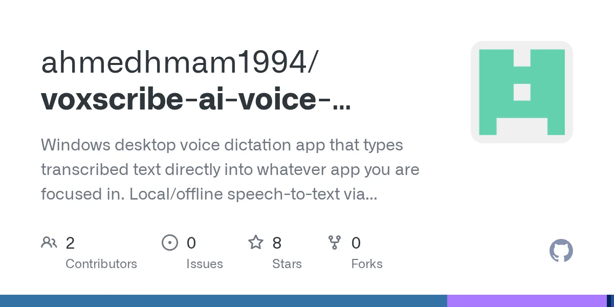 VoxScribe preview