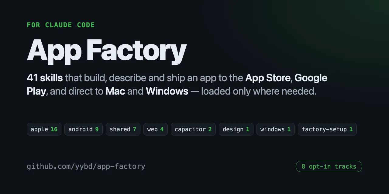 App Factory preview