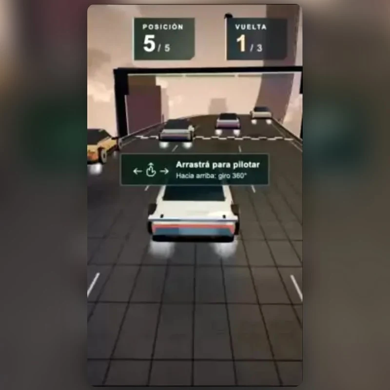 Flying Car Race Filter by Florencia Raffa preview