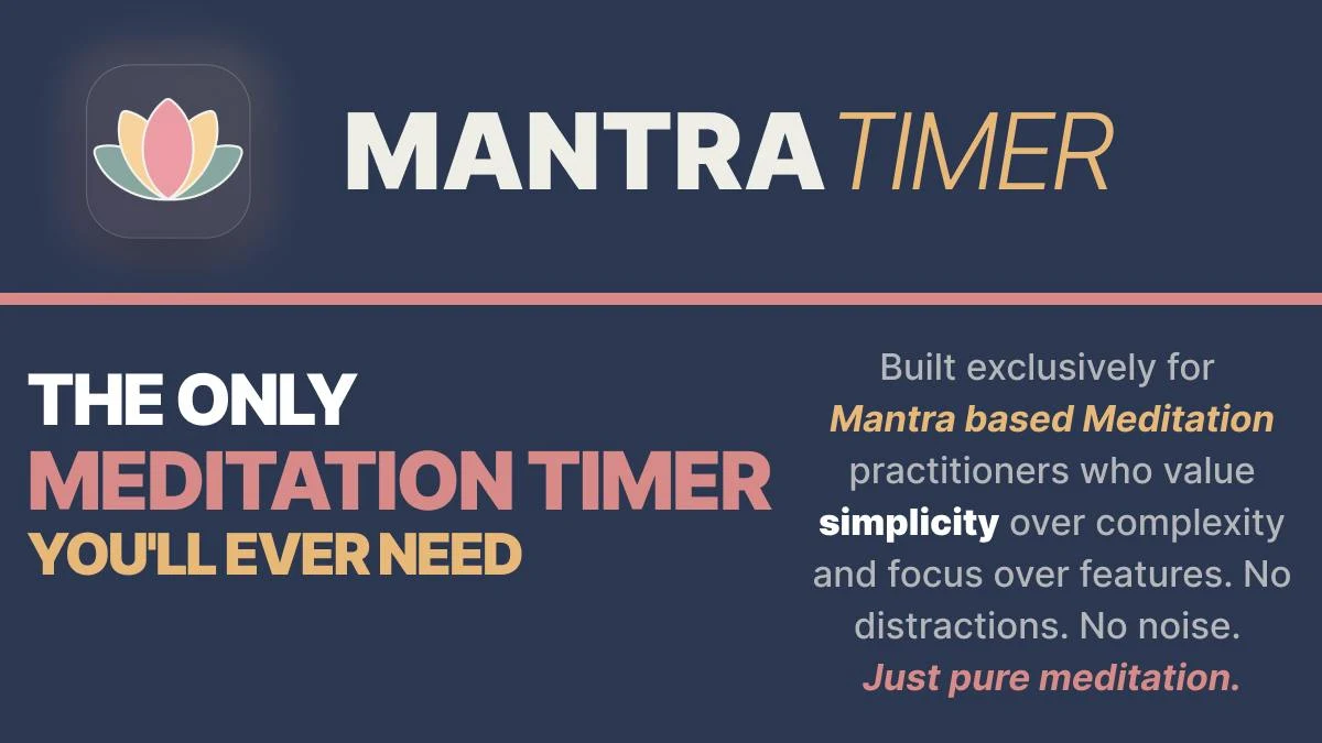 Mantra Timer screenshot 2