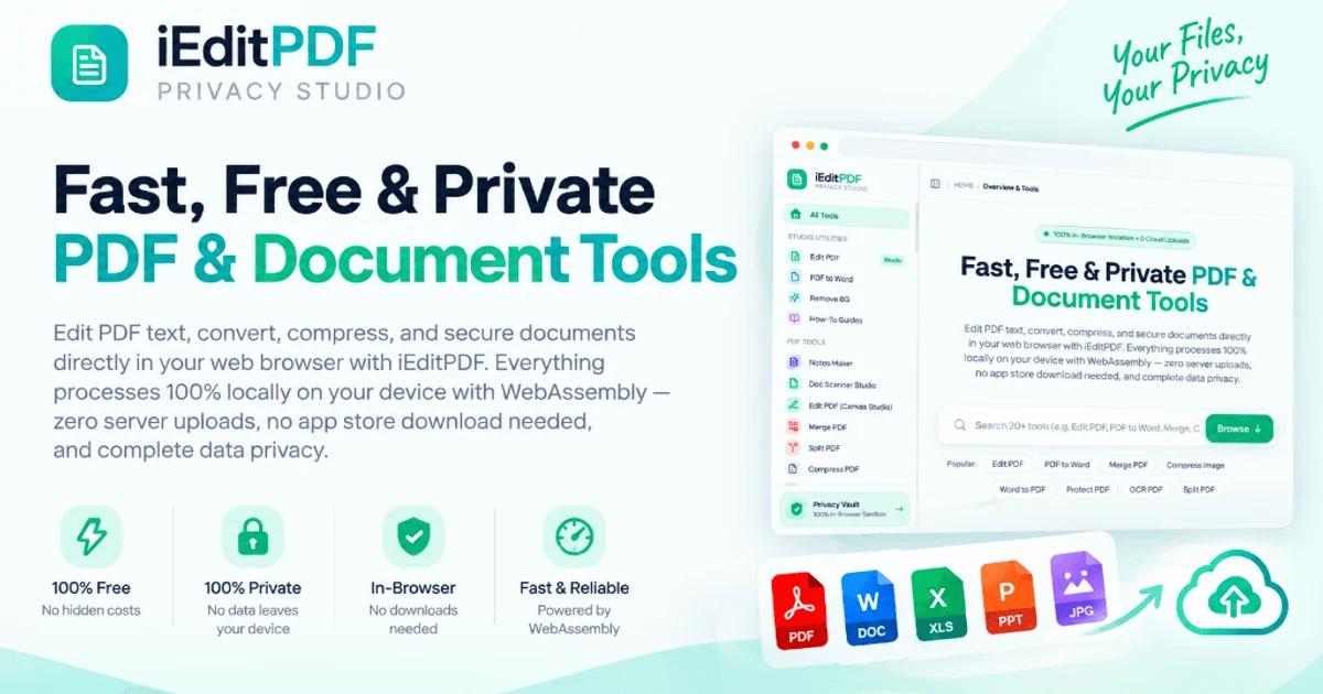 iEditPDF preview