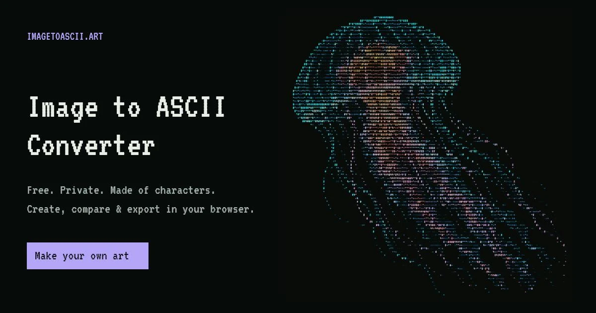 Image to ASCII screenshot 6