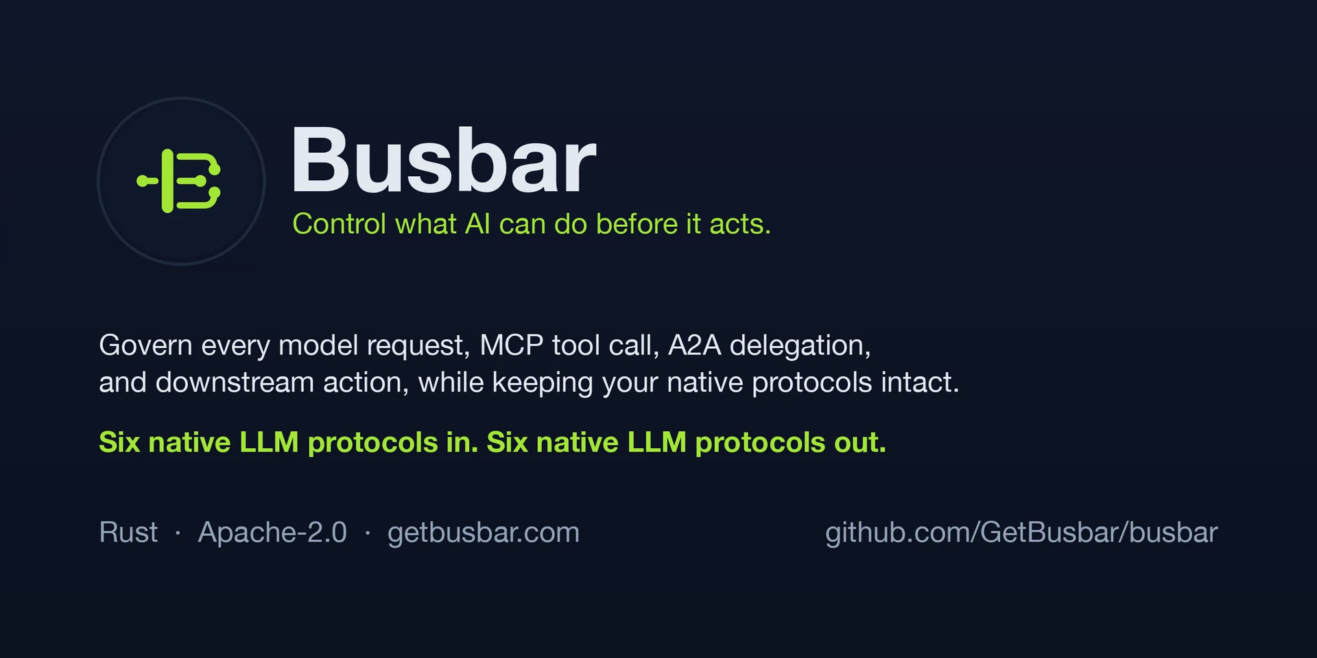Busbar preview