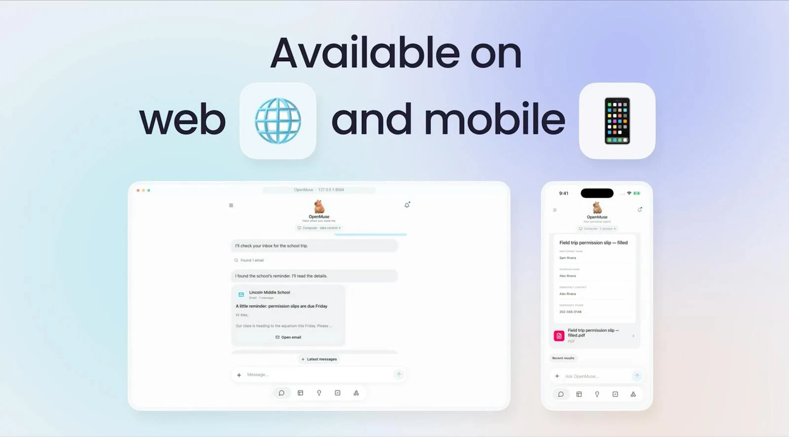 OpenMuse screenshot 1