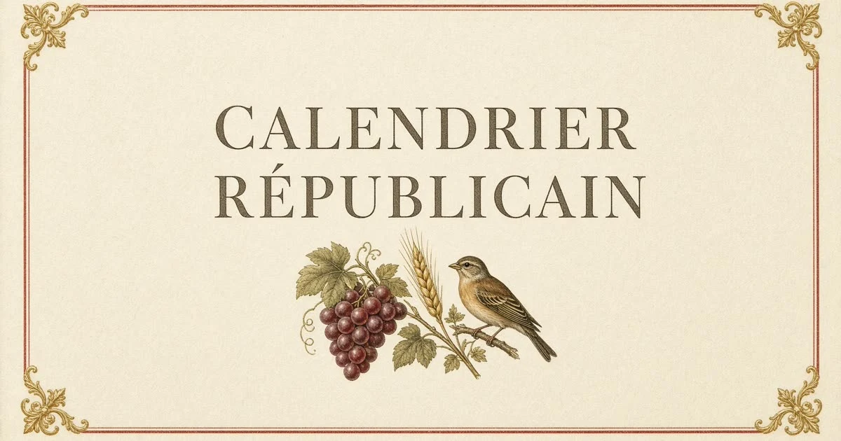 Calendrier républicain preview