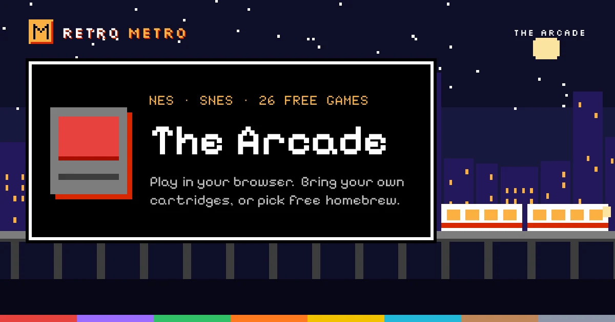 Arcade · Retro Metro preview