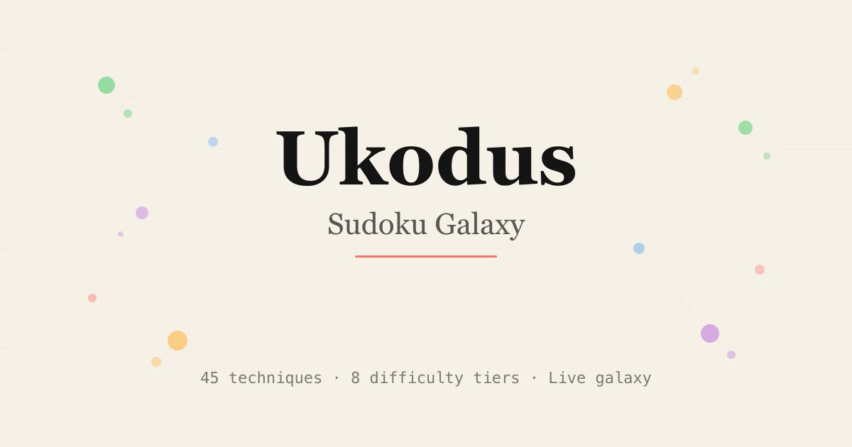 Ukodus - Sudoku Galaxy preview