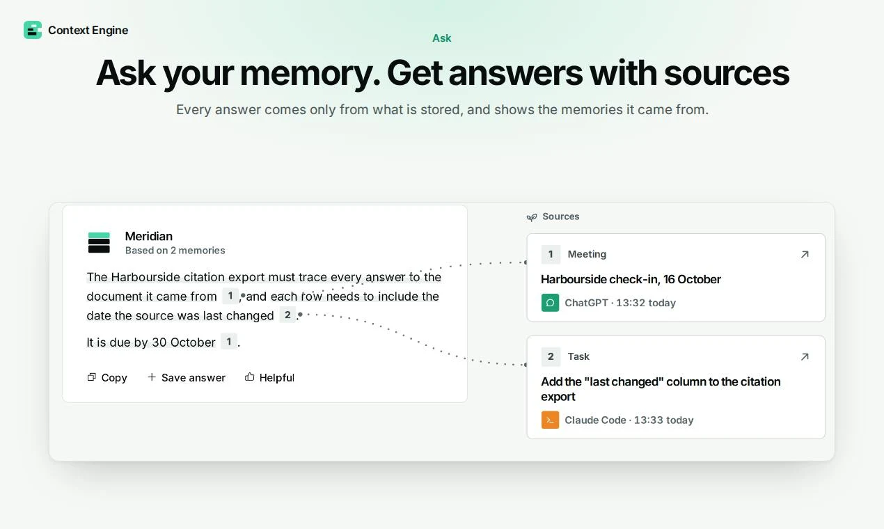 Context Engine screenshot 4