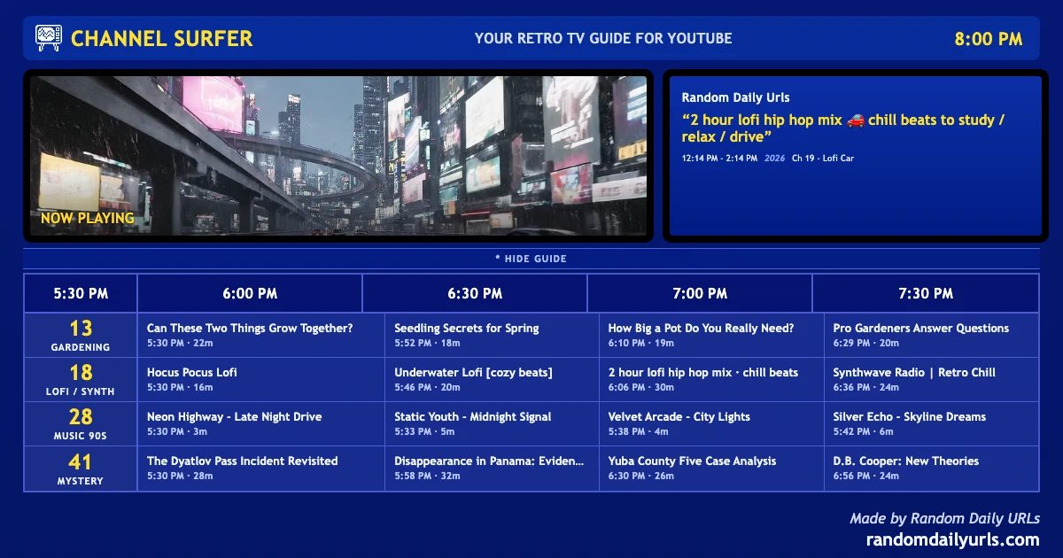 Channel Surfer preview