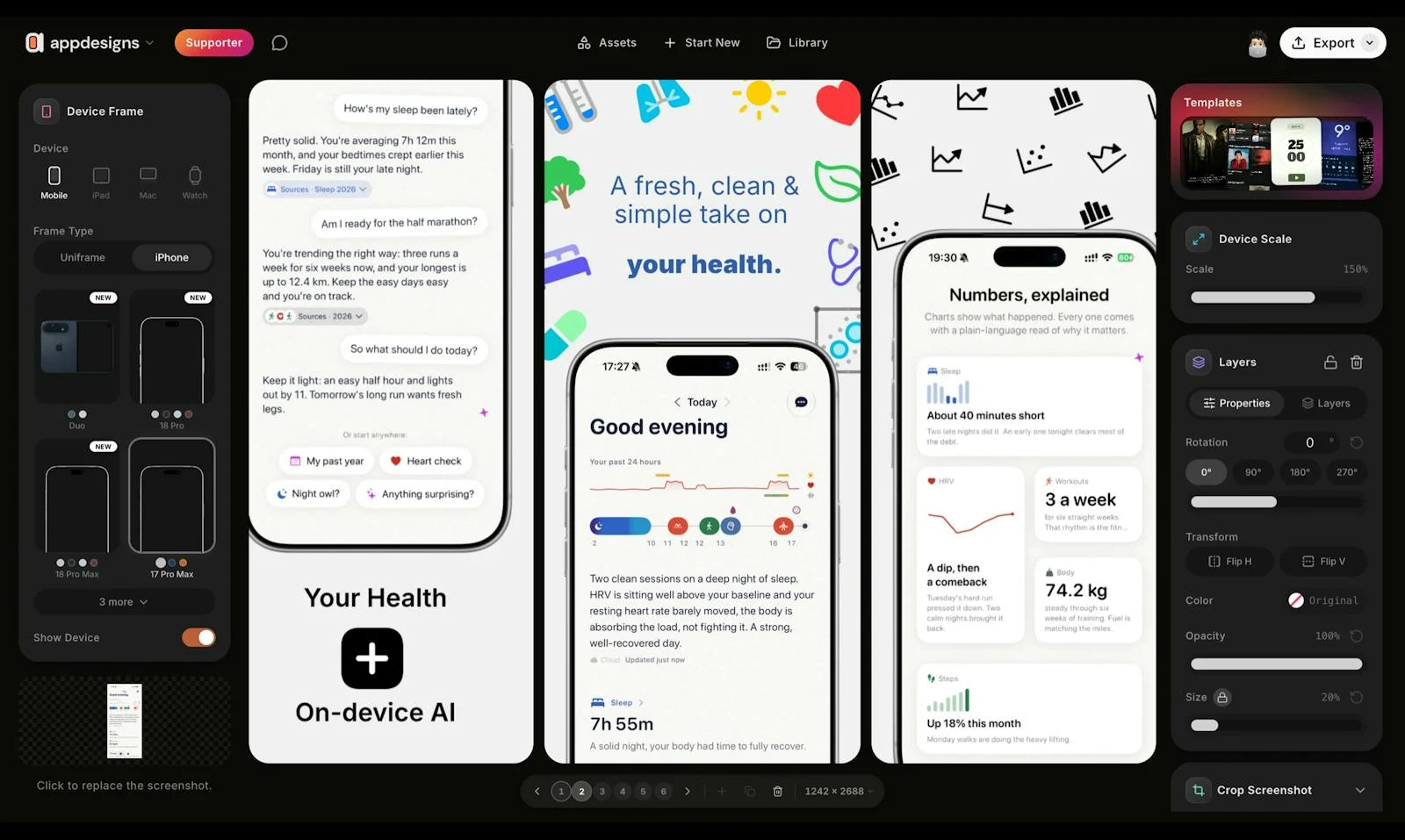 appdesigns screenshot 2