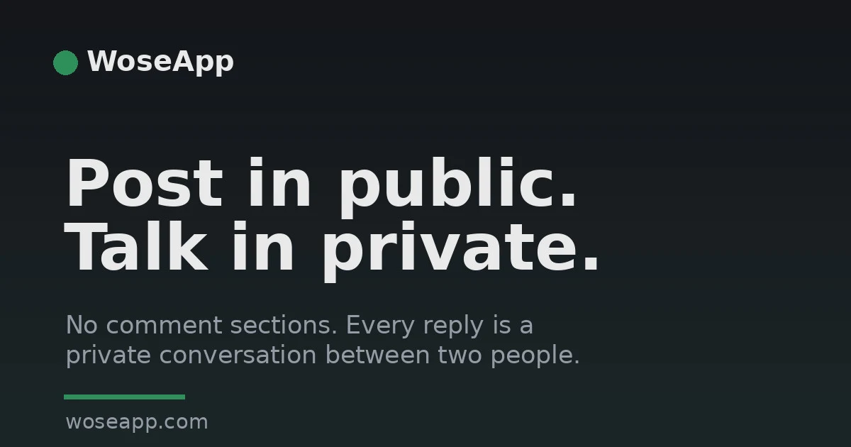 WoseApp preview