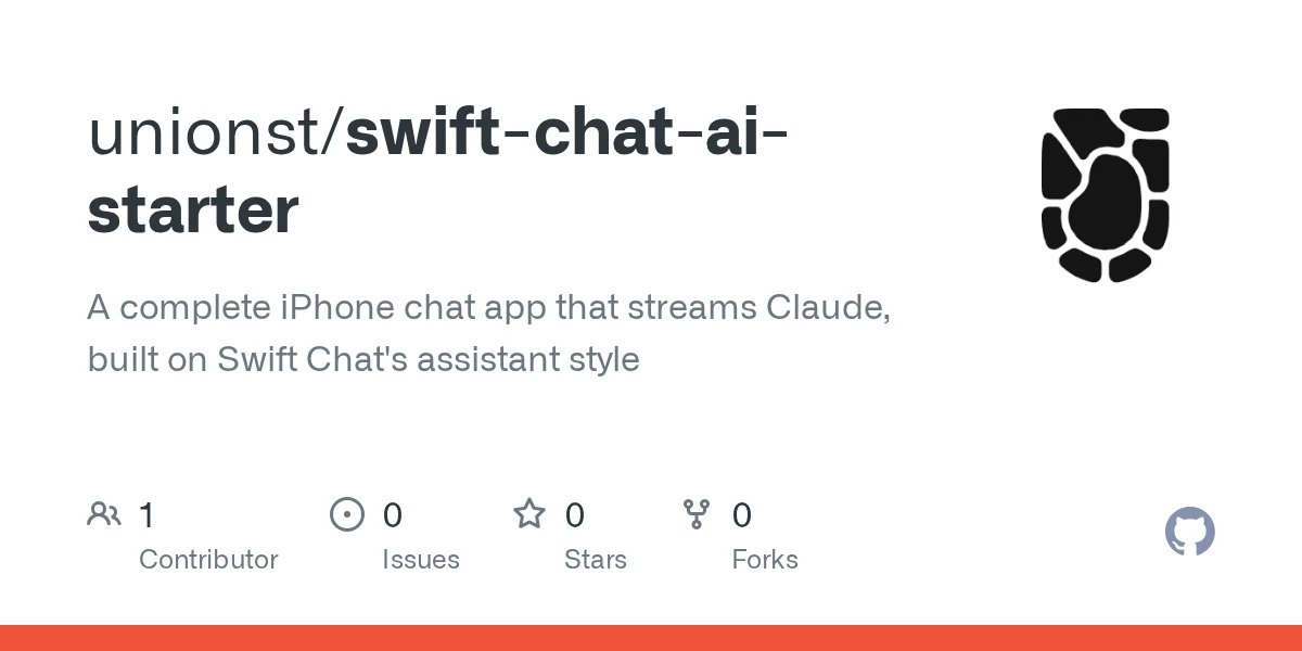 Swift Chat AI Starter preview