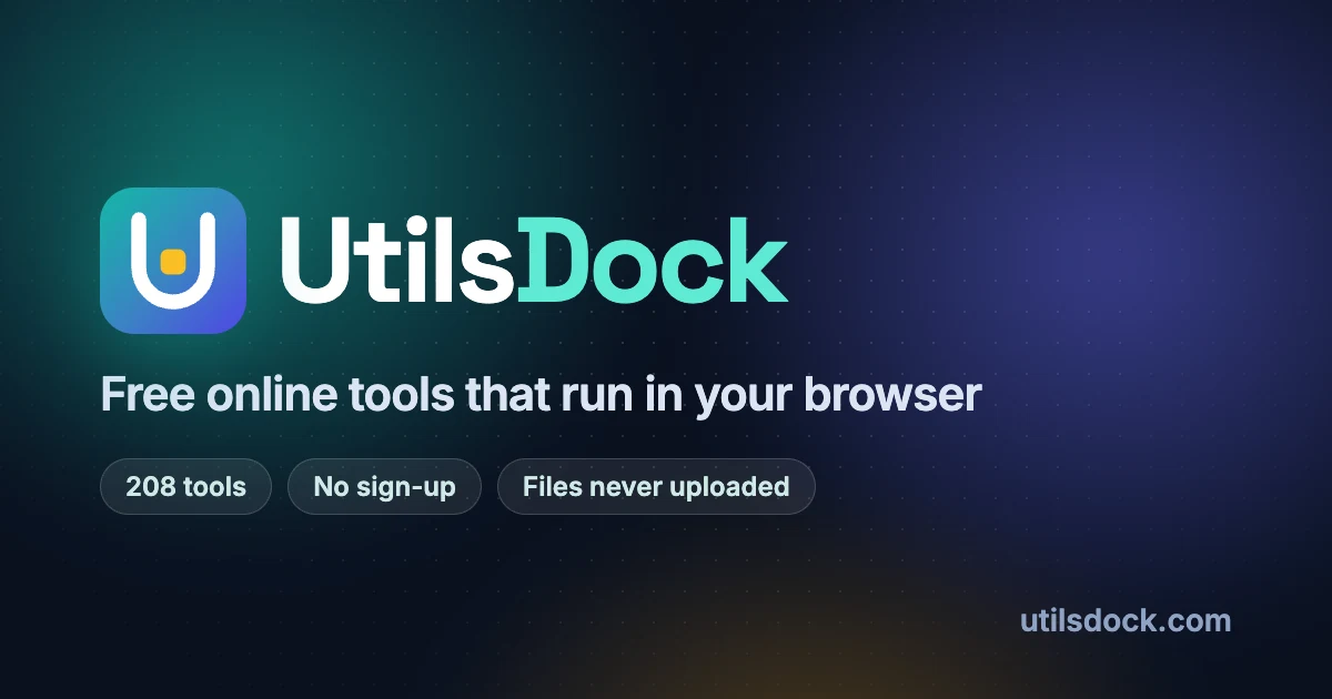 UtilsDock preview