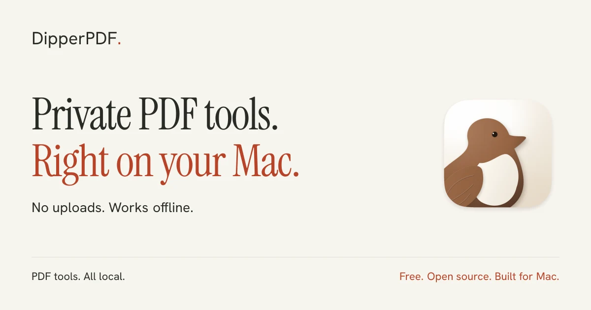 DipperPDF preview