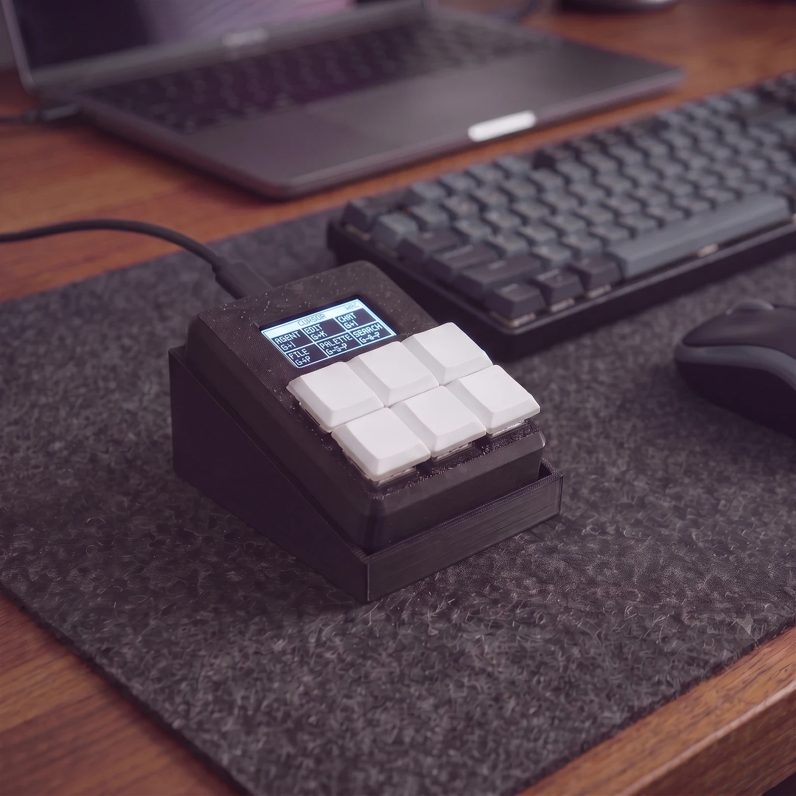 Softpad USB macropad preview