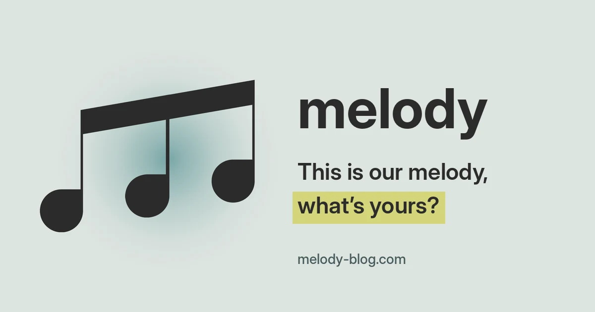 Melody preview