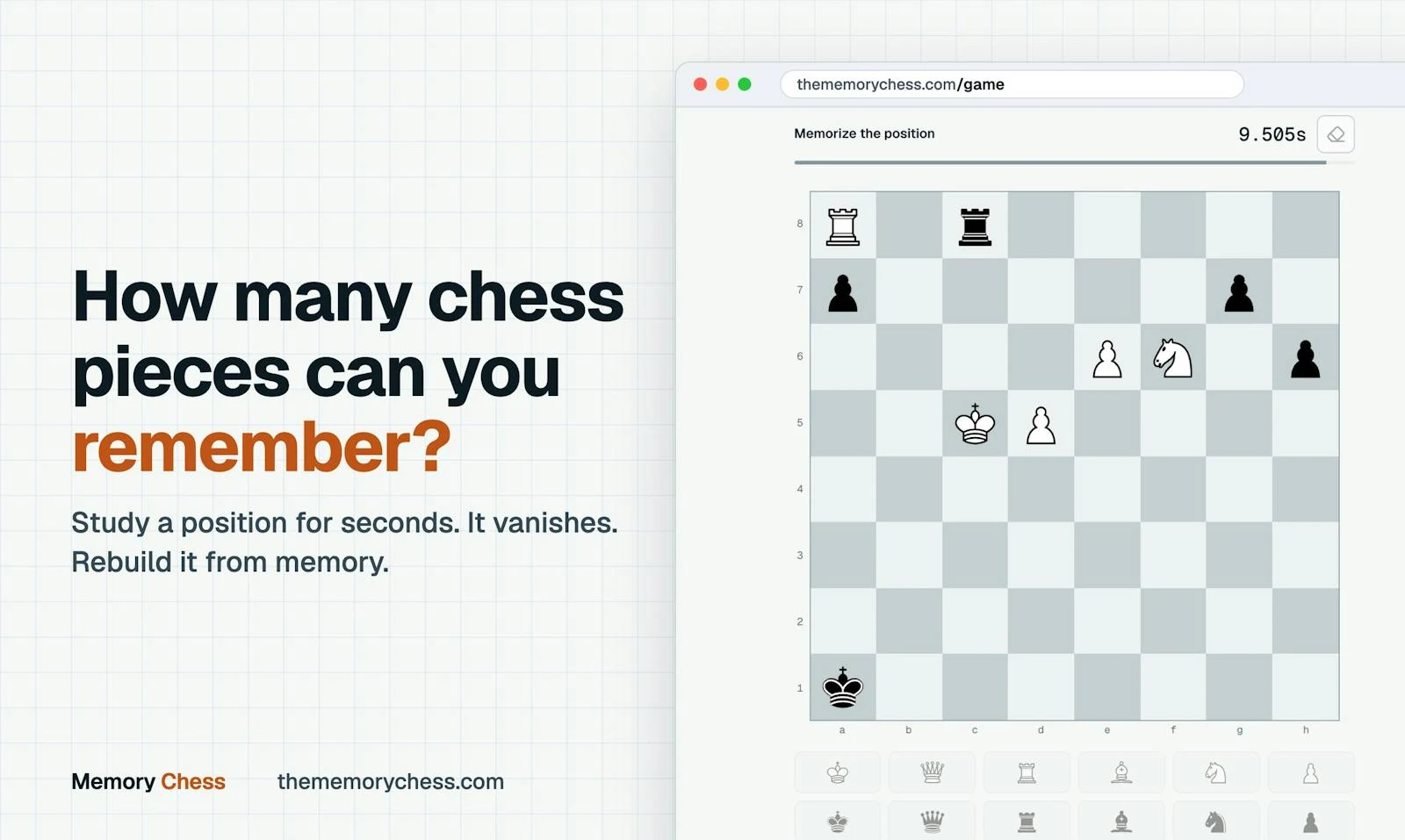 Memory Chess screenshot 1