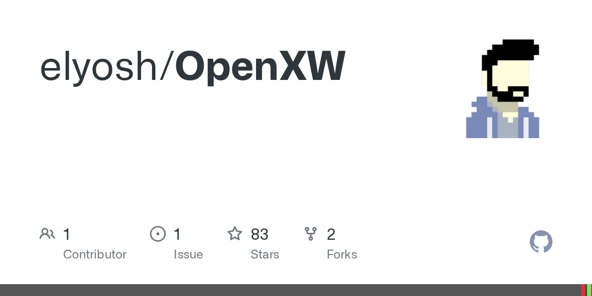OpenXW preview