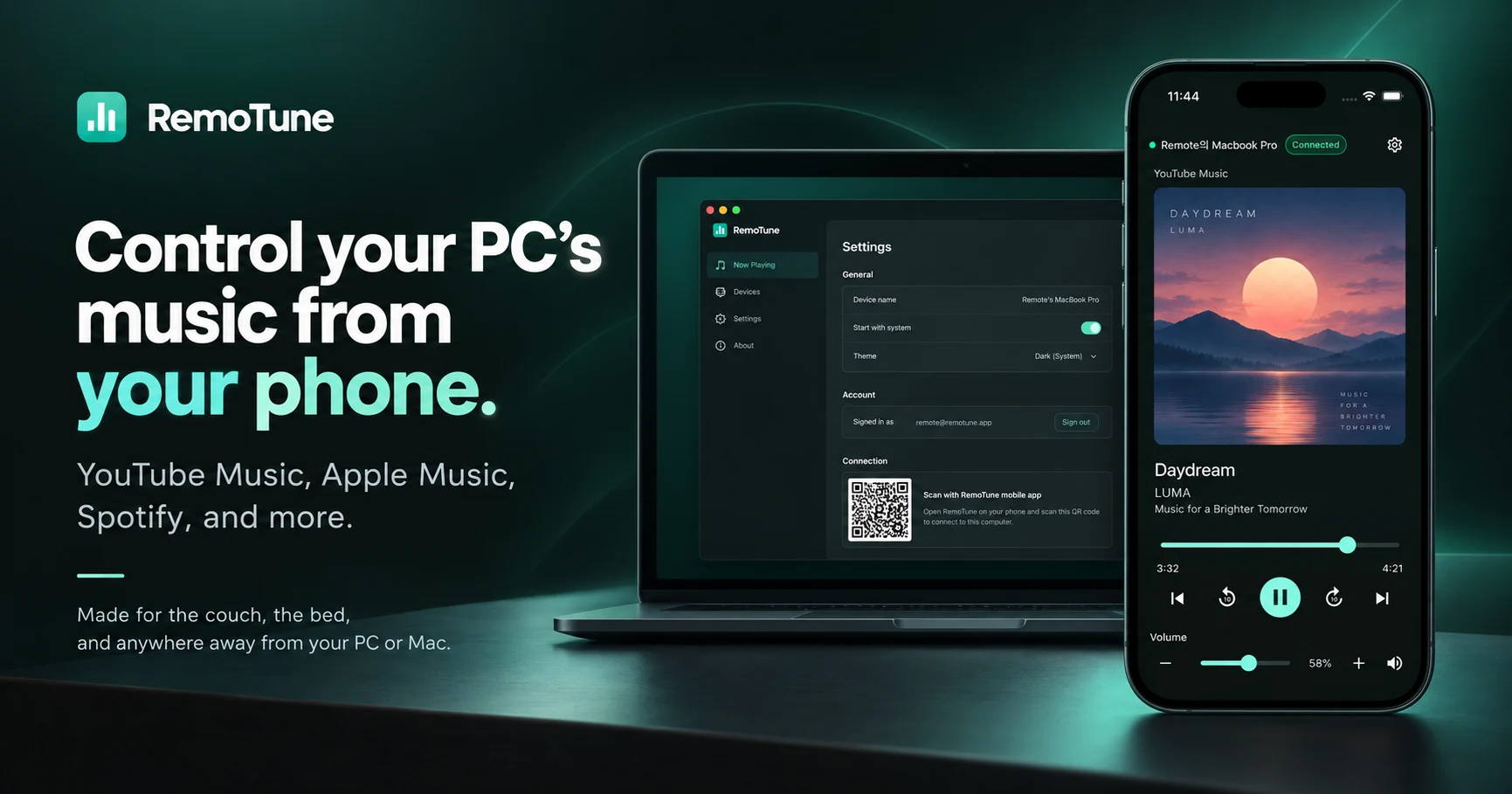 RemoTune preview